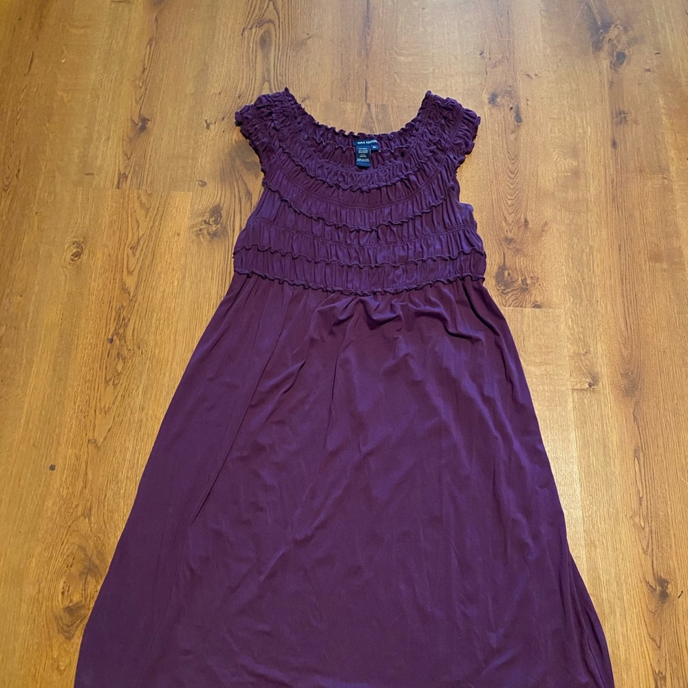 Max Edition Burgundy Dress Sz XL